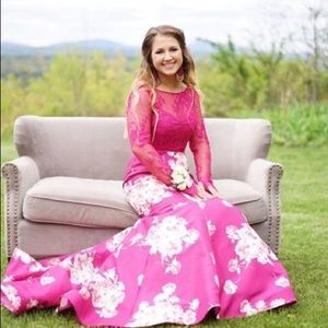 Gorgeous Sherri hill two-piece prom dress